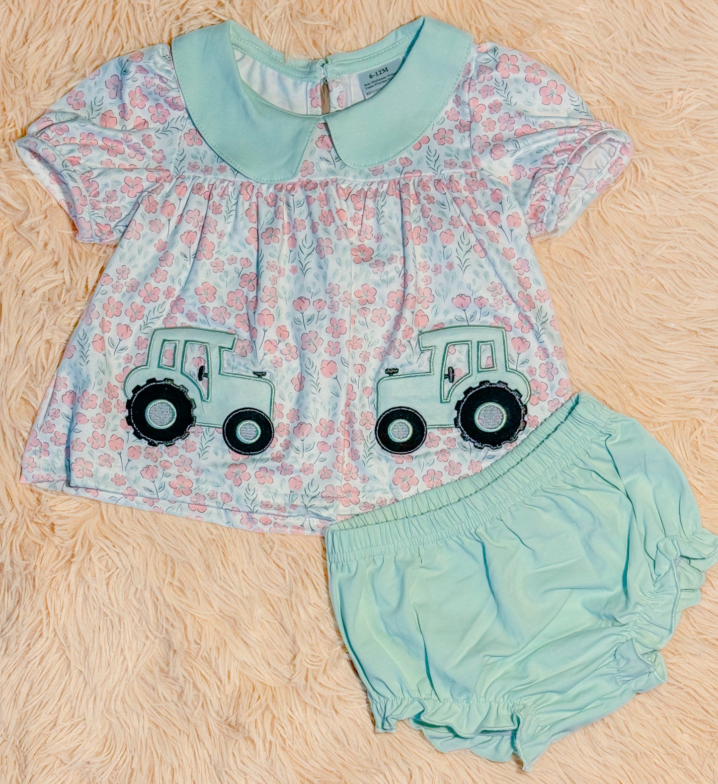 Tractor Appliqué Set - Baby Jac + Co.