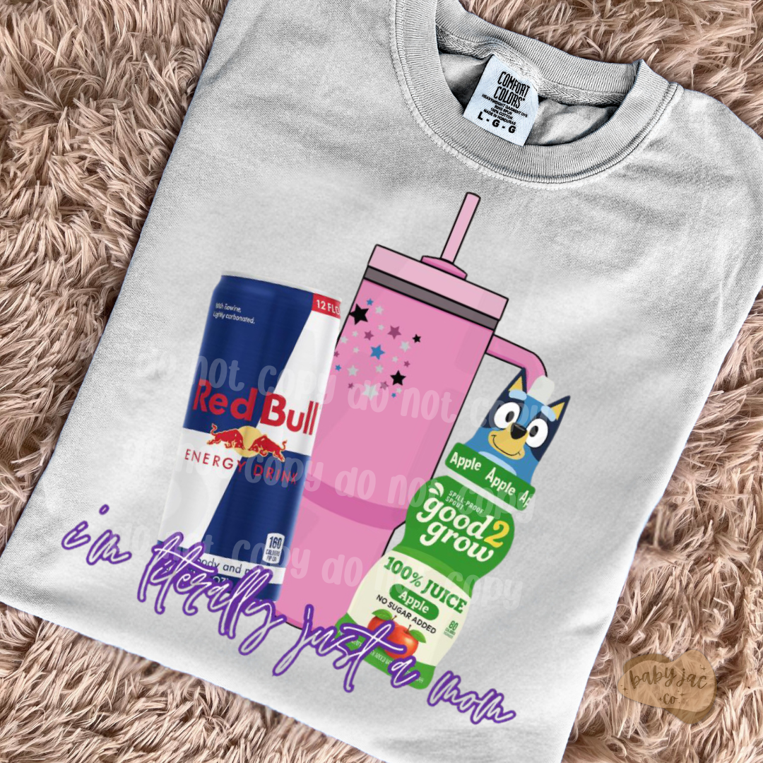 Just A Mom Tee - Baby Jac + Co.