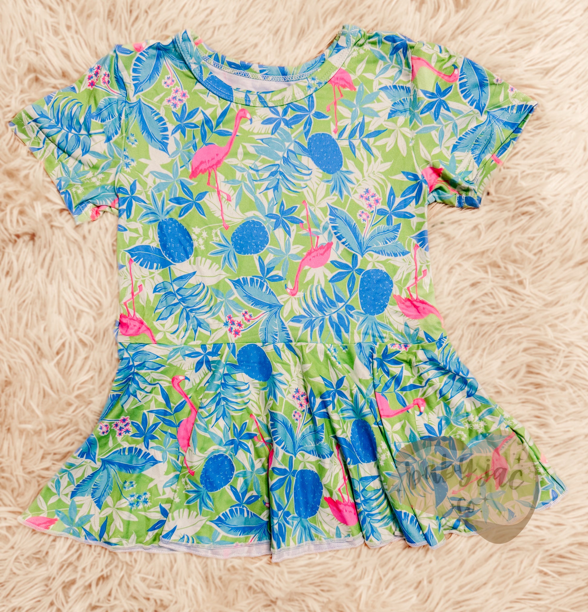 Preppy Summer Peplum - Baby Jac + Co.