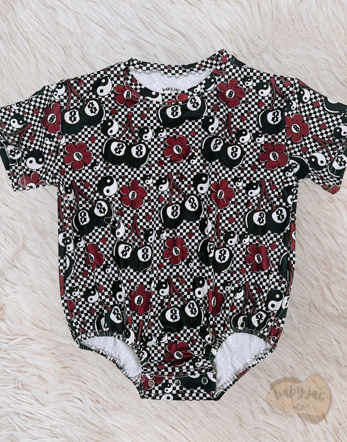 8Ball Rompers - Baby Jac + Co.