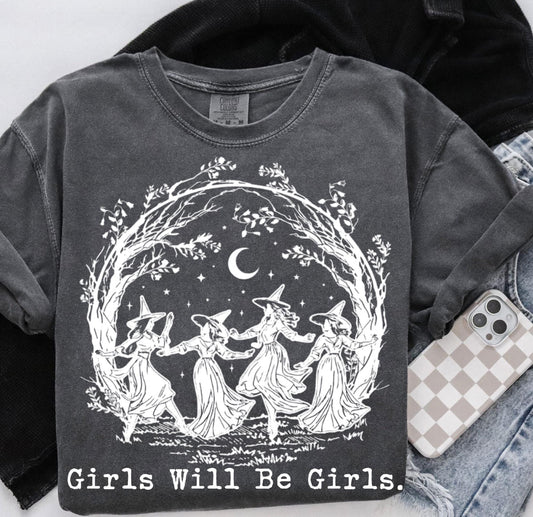Girls Will Be Girls Tee - Baby Jac + Co.