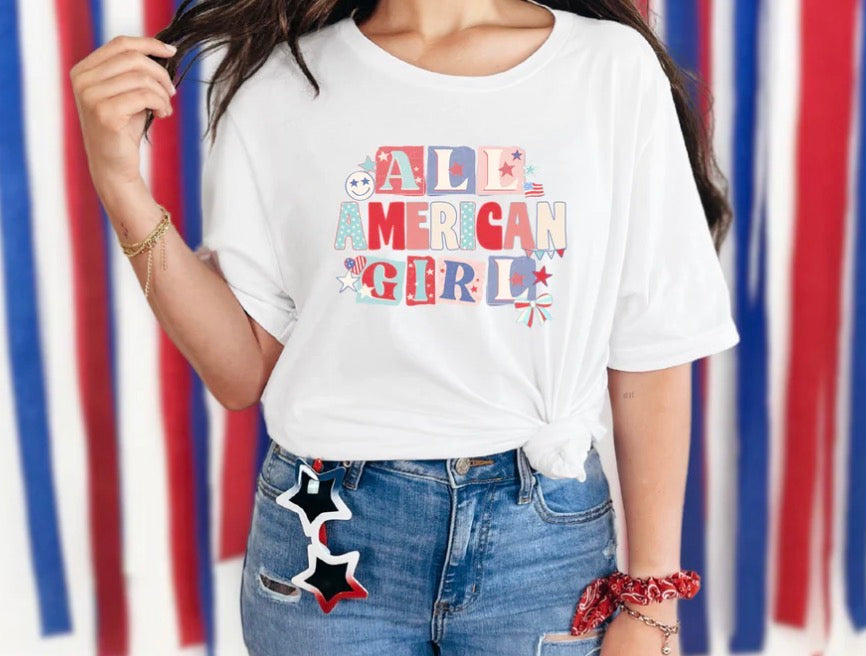 American Girl Tee - Baby Jac + Co.