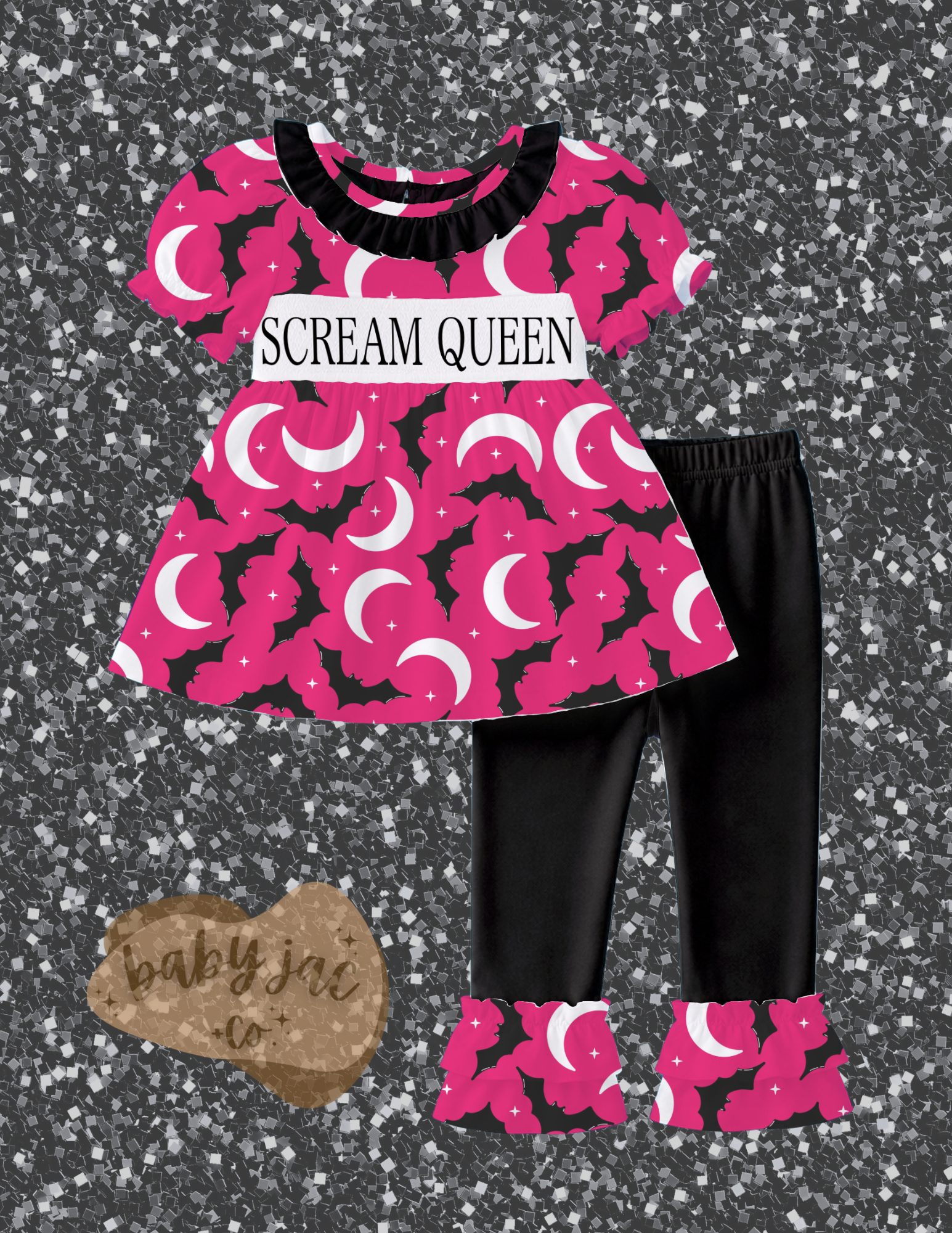 Scream Queen Sister Smocks - Baby Jac + Co.