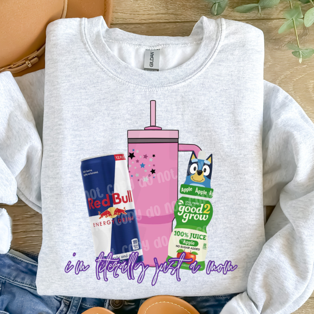 Just A Mom Tee - Baby Jac + Co.