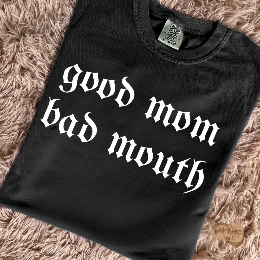 Bad Mouth Tee - Baby Jac + Co.