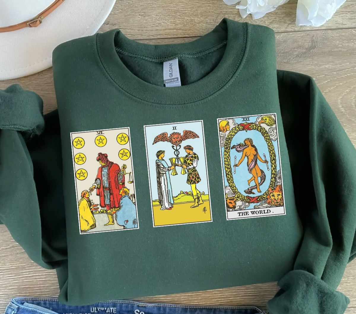 3 Card Tarot Tees - Baby Jac + Co.
