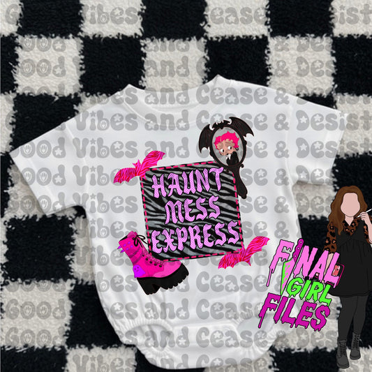 Haunt Mess Tee - Baby Jac + Co.